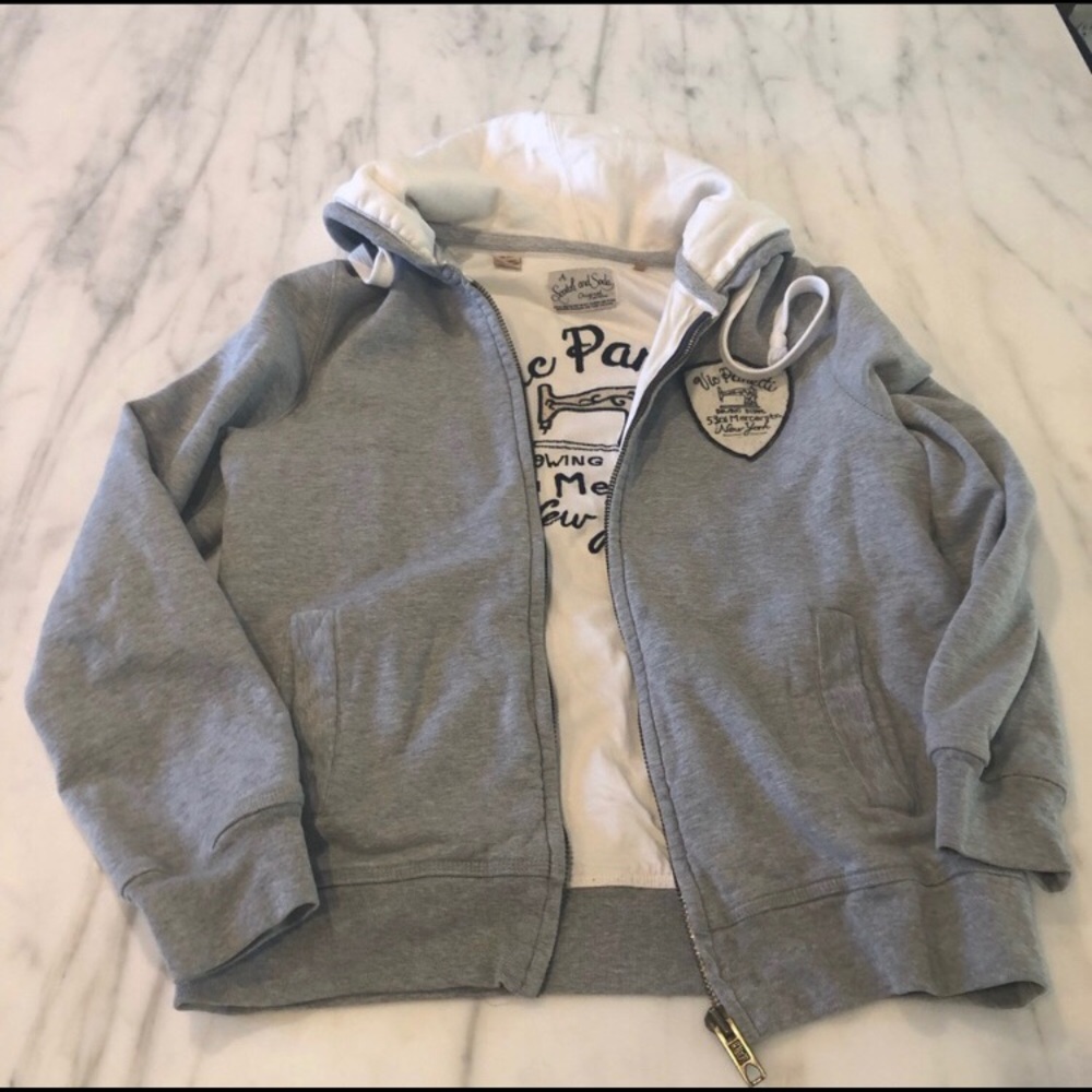 High quality thick scotch and soda hoodie